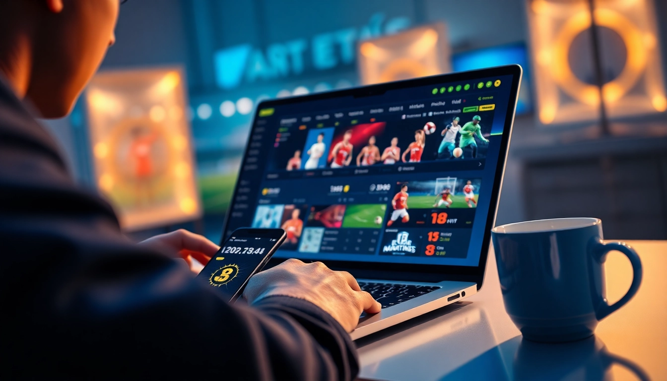 Engage with nha cai hi88 on a modern sports betting platform showcasing live games.