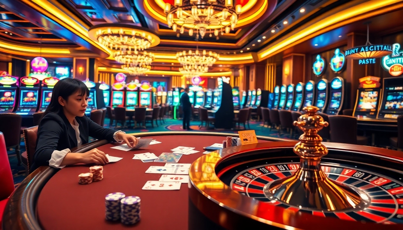 Experience the thrill at https://u8888.video/ with players engaged in a high-stakes poker game at an upscale casino.