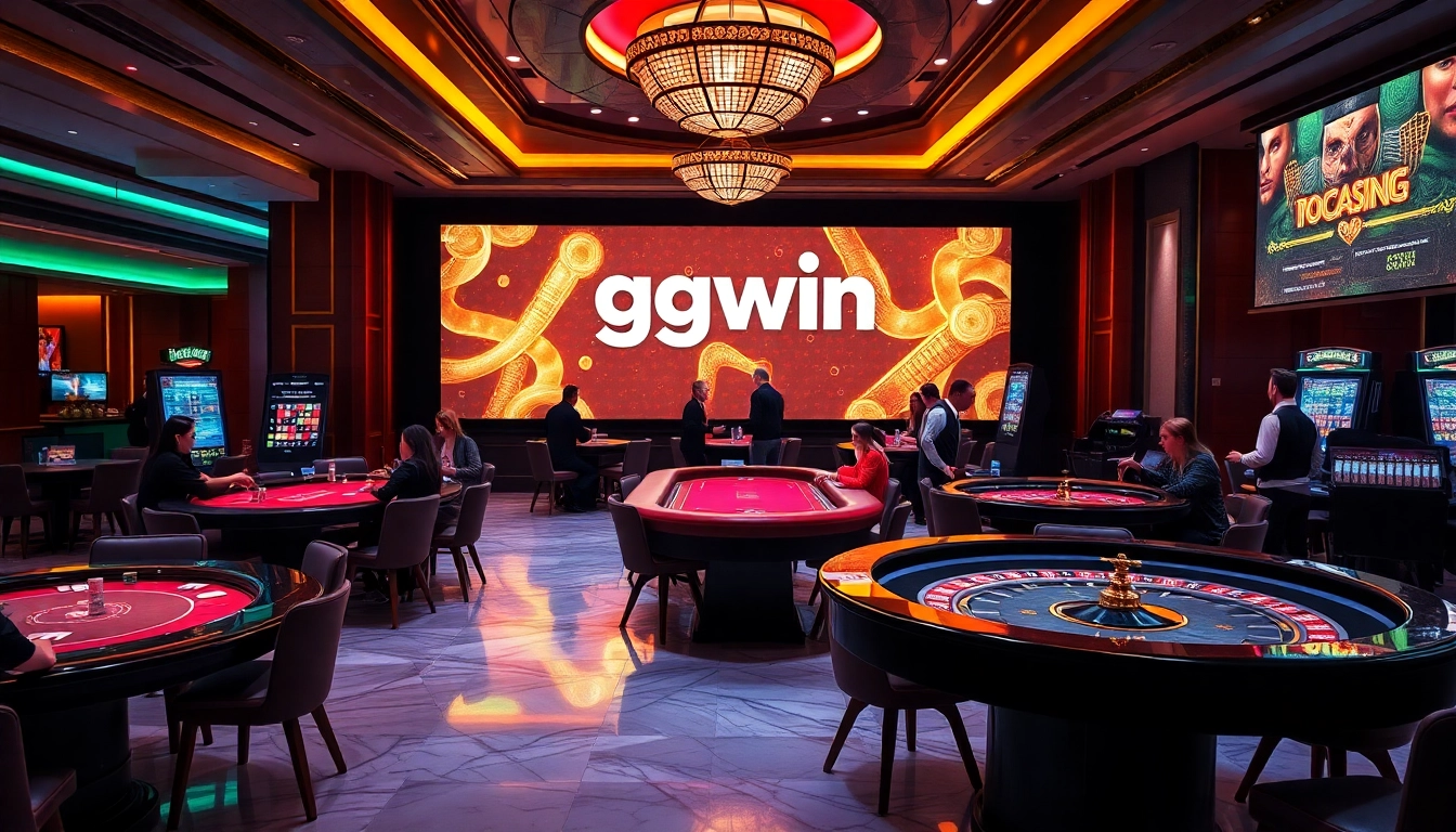 Experience the thrill of winning at casino tables with ggwin's exciting gameplay and vibrant atmosphere.