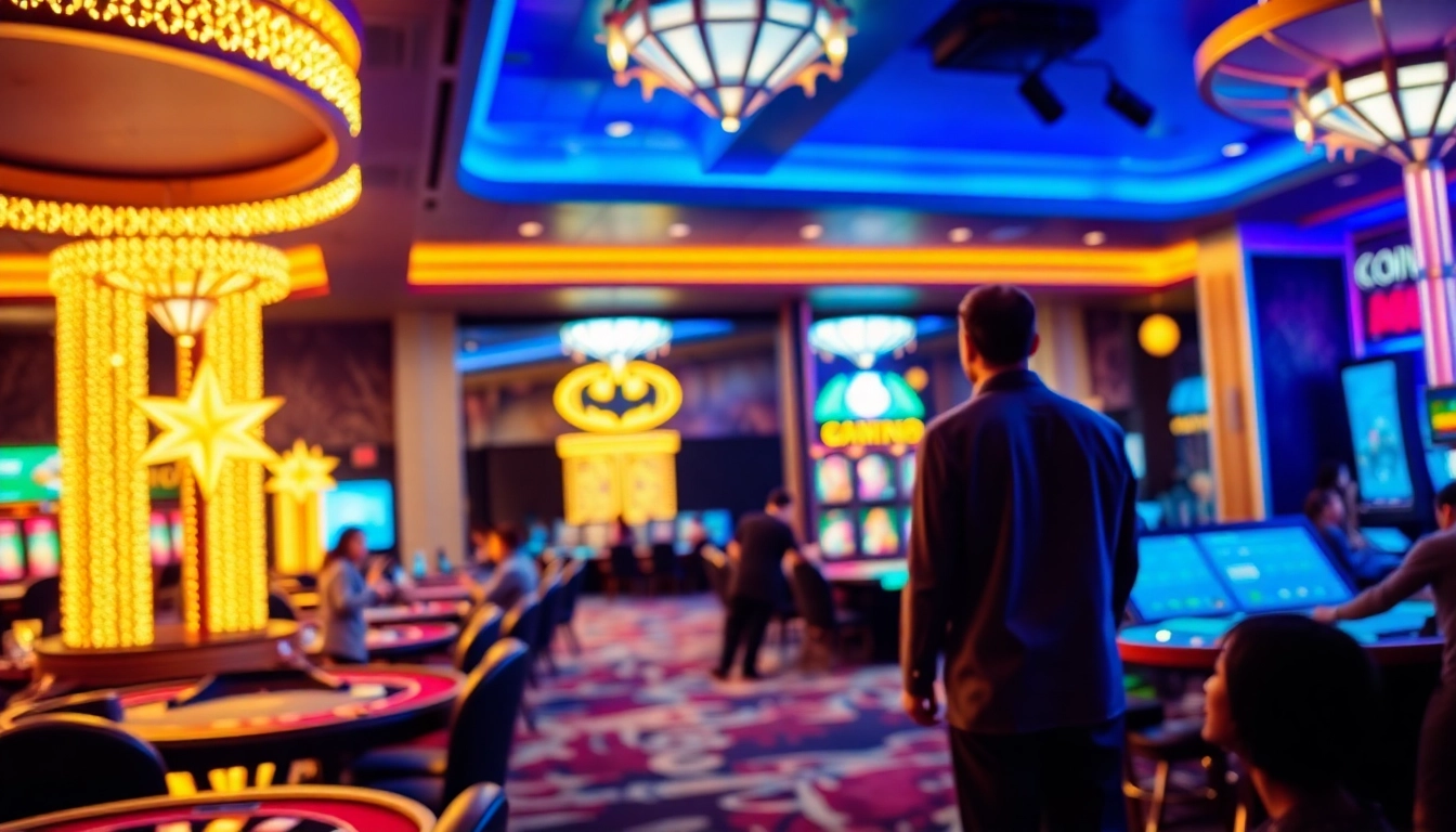 Nikmati keseruan permainan di situs resmi batman138 dengan suasana kasino modern dan menawan.